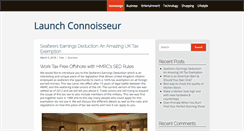 Desktop Screenshot of launchconnoisseur.com