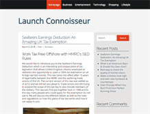 Tablet Screenshot of launchconnoisseur.com